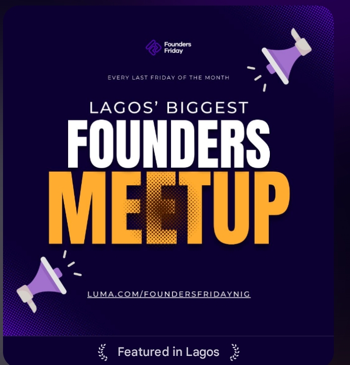 Founders Friday Lagos