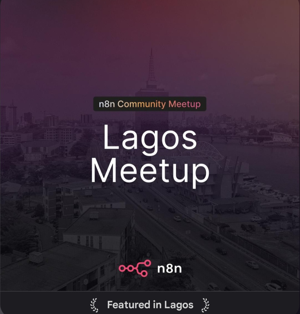 n8n Lagos Community: Al Build Hour